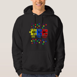 Autism Awareness Puzzle Chemical Element Au Ti Sm Hoodie