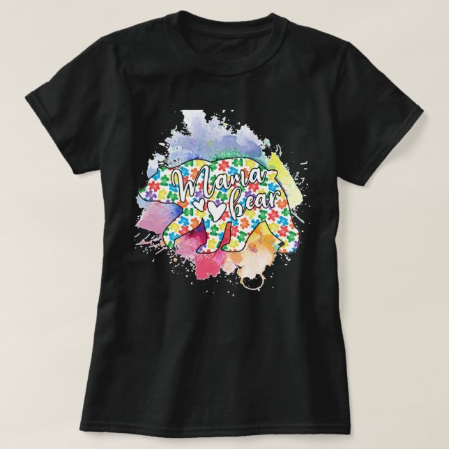 Autism Awareness Puzzle Christmas Autistic Xmas Pa T-Shirt (Design Front)