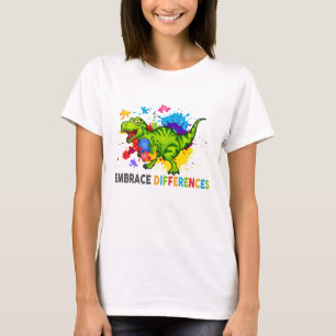 Autism Awareness Puzzle Embrace Differences T-Shirt