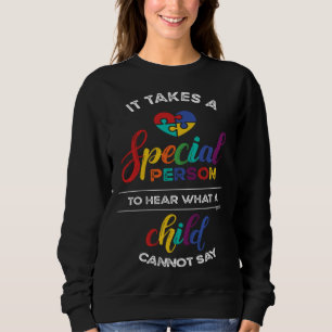 Autism Awareness Puzzle It Takes a Special Person  Sweatshirt