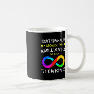 Autism Awareness Puzzle Piece Rainbow Infinity Aut Coffee Mug