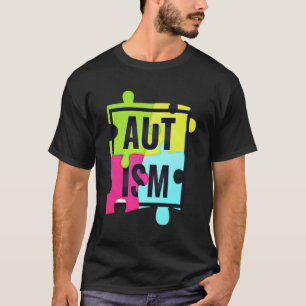 Autism Awareness Puzzle Pocket  Women Men Kid T-Shirt