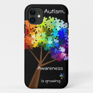 Autism Awareness Puzzle Tree Case-Mate iPhone Case