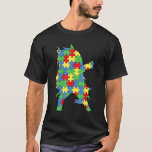 Autism Awareness Puzzle Unicorn Autism Awareness T-Shirt