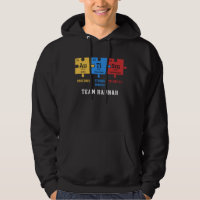 Autism Awareness Puzzles Team Name Science Geek
