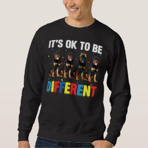Autism Awareness Rottweiler For Dog Dad Dog Mum 33 Sweatshirt