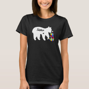 Autism Awareness S I Love Someone With Autism Bear T-Shirt