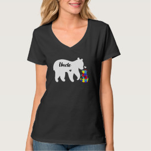 Autism Awareness S I Love Someone With Autism Bear T-Shirt