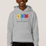 Autism Awareness Science Geek Personalise Matching<br><div class="desc">Autism Awareness Science Geek Personalised Puzzles T-Shirt. Add your team or family name by clicking the "Personalise" button. Perfect for everyday wear and Autism Awareness campaigns and events with the rest of the family</div>