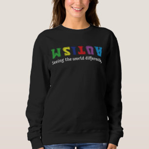 Autism Awareness Seeing The World Differently Supp Sweatshirt