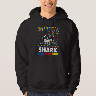 Autism Awareness Shark Kid Baby Boy Hoodie