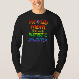 Autism Awareness Shirt Proud Mum Autistic Daughter
