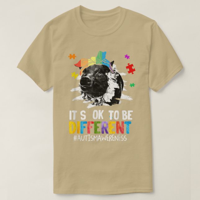 Autism Awareness Shirts Women Support Asperger Men (Design Front)