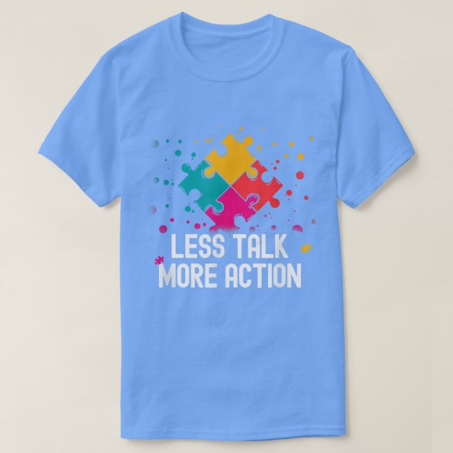 Autism Awareness Shirts Women Support Asperger Men (Design Front)