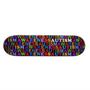 Autism Awareness Skateboard