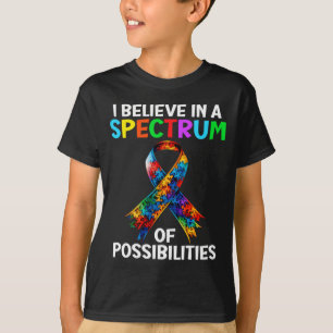 Autism Awareness Spectrum Of Possibilities Autisti T-Shirt