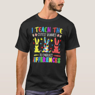 Autism Awareness Sped Teacher Embrace Differences T-Shirt