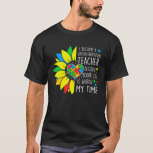 Autism Awareness Sped Teacher Special Education Su T-Shirt