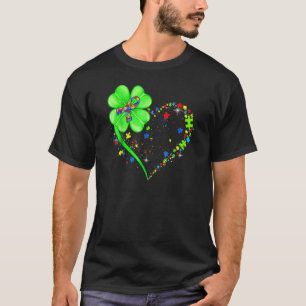 Autism Awareness St Patricks Day C Autism Mum Aunt T-Shirt