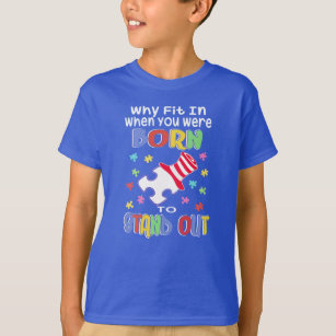 Autism Awareness Stand Out Campaign T-Shirt