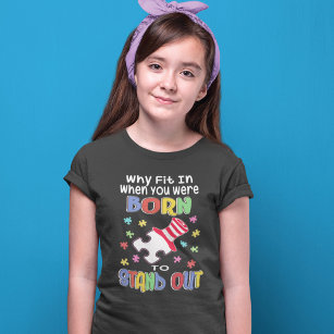 Autism Awareness Stand Out Inspiration T-Shirt