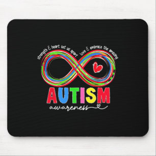 Autism Awareness Strength And Heart Set Us Apart 5 Mouse Pad