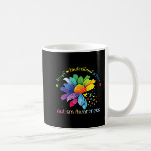 Autism Awareness Sunflower Accept Understand Love Coffee Mug