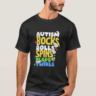 Autism Awareness Support Autism Kids For Mum Dad 1 T-Shirt