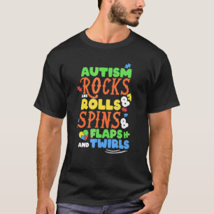 Autism Awareness Support Autism Kids For Mum Dad 2 T-Shirt