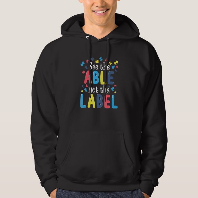 AUTISM AWARENESS Support Autism Kids for Mum Dad 4 Hoodie (Front)