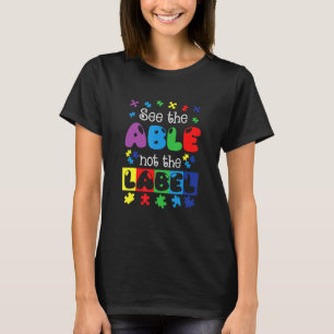 Autism Awareness Support Autism Kids For Mum Dad G T-Shirt