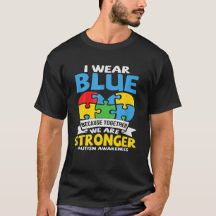 AUTISM AWARENESS Support Autism Kids For Mum Dad T-Shirt