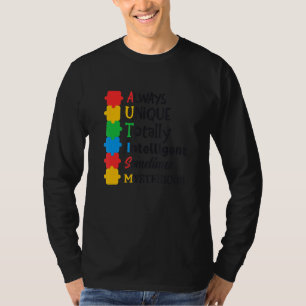 Autism Awareness Support Autism Kids For Mum Dad W T-Shirt