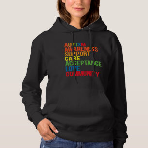 Autism Awareness Support Care Hoodie