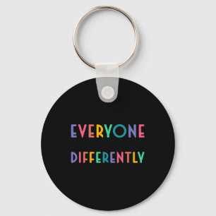 Autism Awareness Support  Key Ring