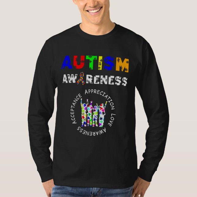 Autism Awareness                                   T-Shirt (Front)