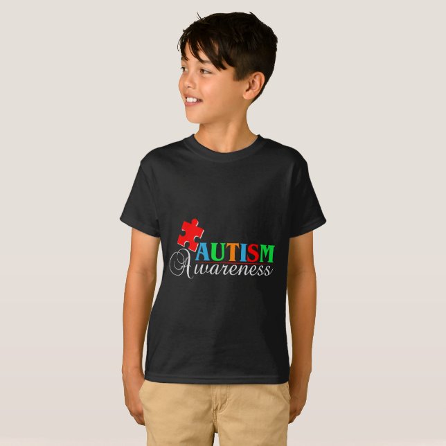 Autism Awareness T-Shirt (Front Full)