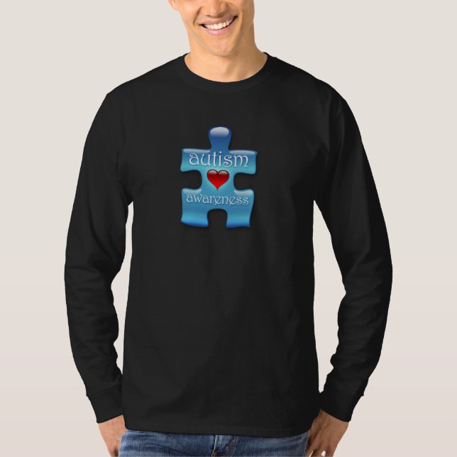 Autism Awareness T-Shirt (B) (Front)