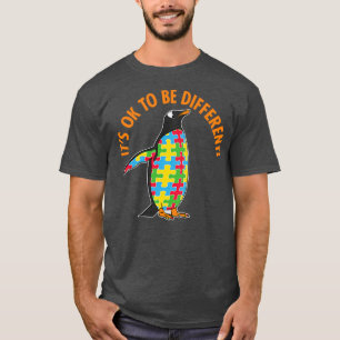 Autism Awareness TDesign Its OK To Be Different Pe T-Shirt