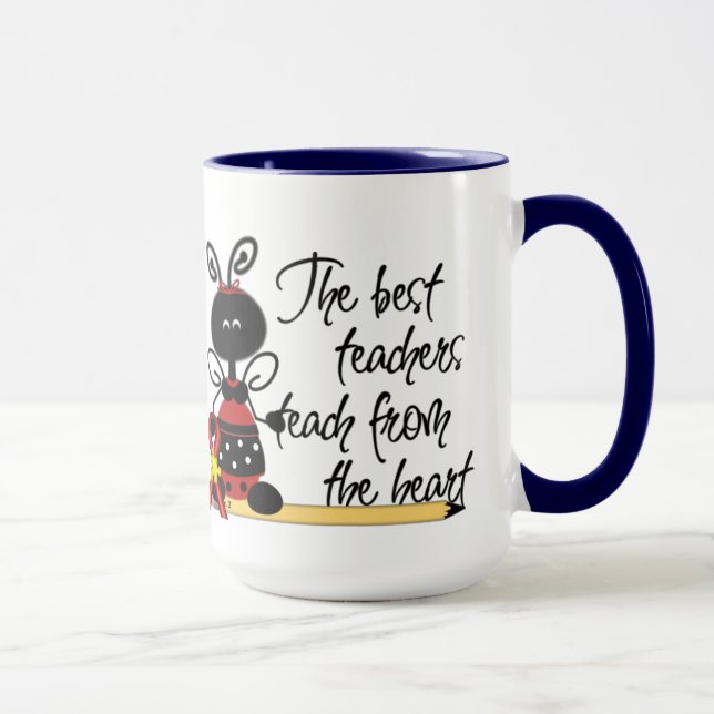 Autism Awareness Teacher  Mug (Right)