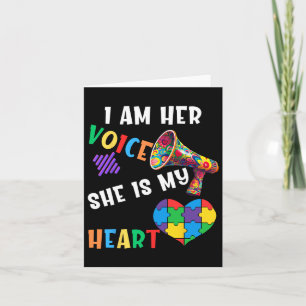 Autism Awareness Tee Autism Mum And Dad Shirt Card