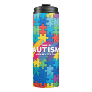 Autism Awareness --Thermal Tumbler