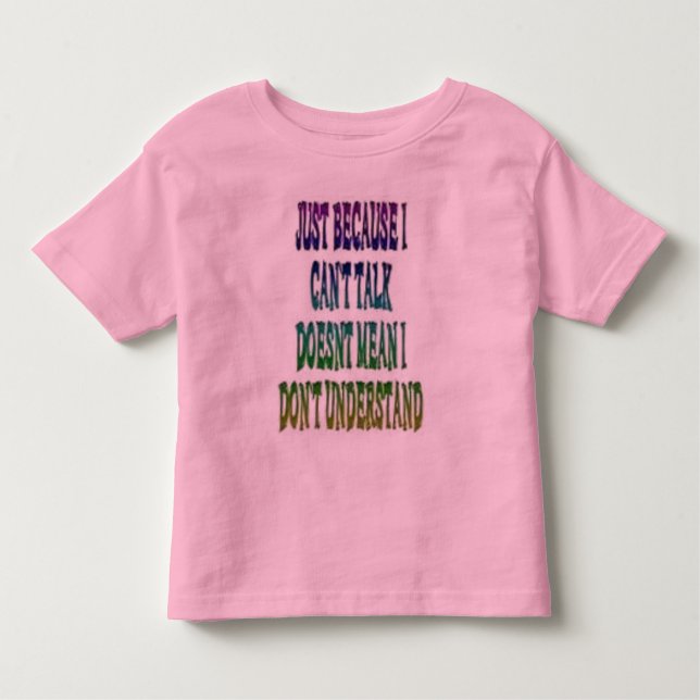 Autism Awareness Toddler T-Shirt (Front)