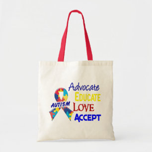 Autism Awareness Tote Bag
