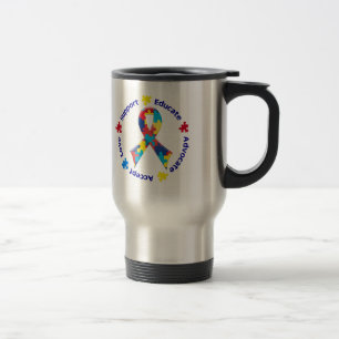 Autism Awareness Travel Mug