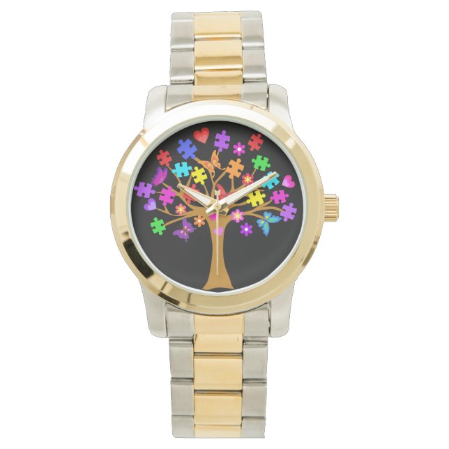 Autism Awareness Tree Watch (Front)