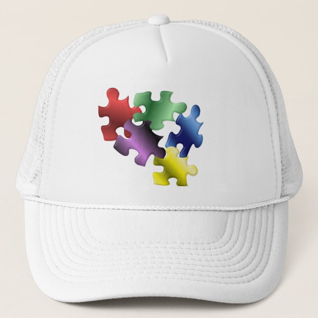 Autism Awareness Trucker Hat (Front)