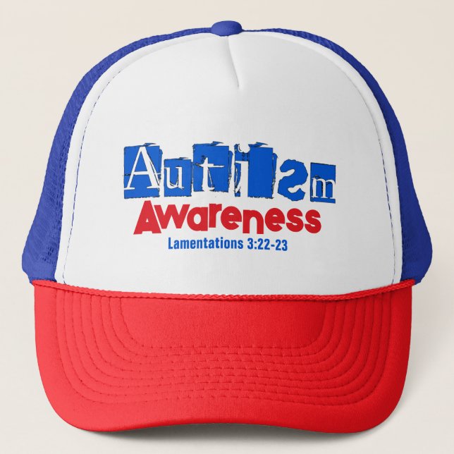 Autism Awareness Trucker Hat (Front)