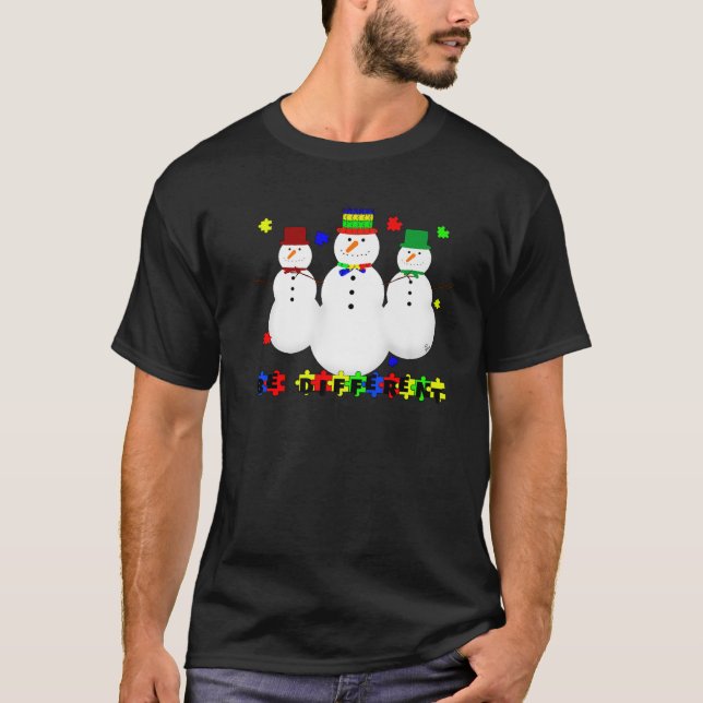 Autism Awareness - Ugly Christmas Sweater Be Diffe (Front)