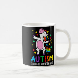 Autism Awareness Uncicorn Dancing Different Beat G Coffee Mug